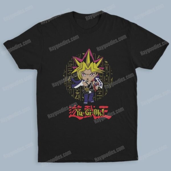 yugioh1 Yu-Gi-Oh Unisex Black T-Shirts-Adult Sizes to 5XL-Various Designs