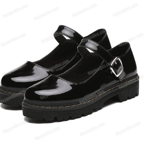 543270868 Classic Mary Jane Style Women’s Shoes – Black | Sizes EU 36–42