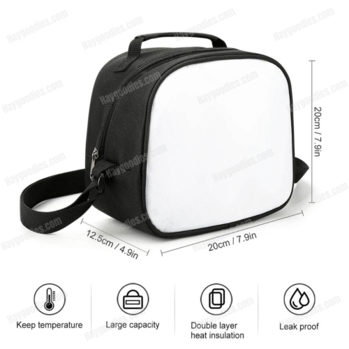 Customisable Classic Nylon Lunch Bag