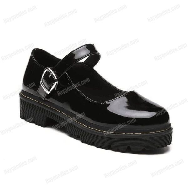 Classic Mary Jane Style Women’s Shoes – Black | Sizes EU 36–42