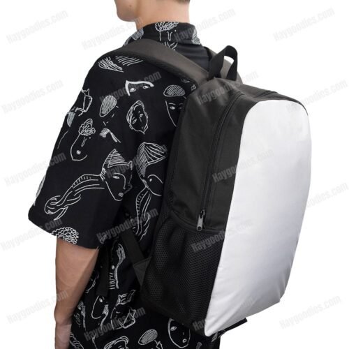 Customize 17" Backpack | Personalised 600D Polyester School Bag | Durable
