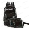 Crybaby Holographic Backpack Set-3pcs