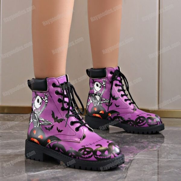 543270862 Nightmare Before Christmas Lace-Up Martin Boots – EU 36–43