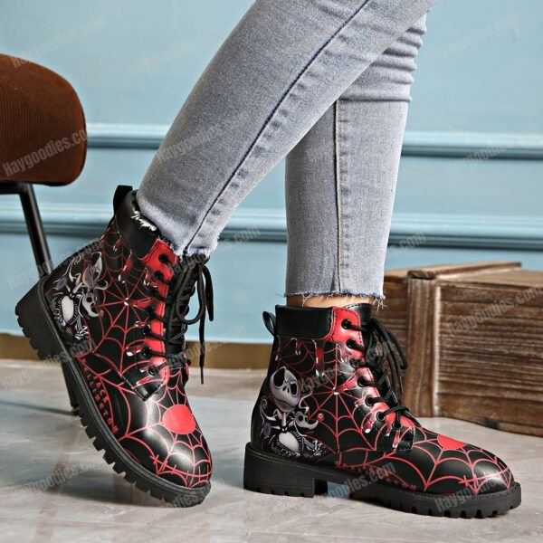 543270863 Nightmare Before Christmas Lace-Up Martin Boots – EU 36–43