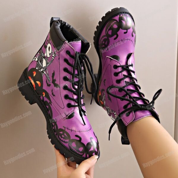 543270861 Nightmare Before Christmas Lace-Up Martin Boots – EU 36–43