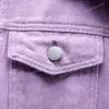 543513413 Raw Hem Sleeveless Denim Jacket-S to 5XL