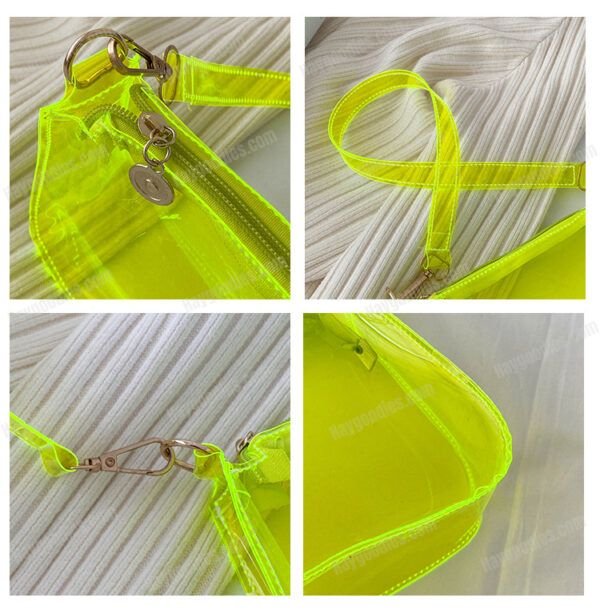 F175857911BD1E22BE97ED352A9EDD2A Transparent Jelly Bag – Candy Coloured PVC Bag