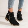 Women’s Suede Ankle Boots – EU 35–43
