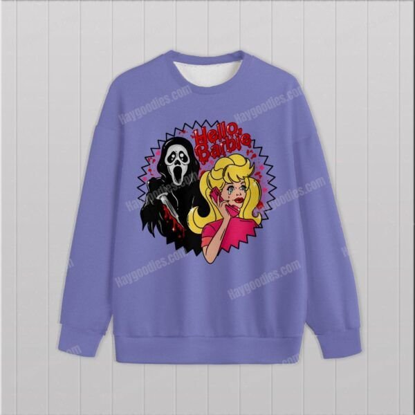 Hello Barbie Unisex Sweatshirt-XS to 6XL-Various Colours