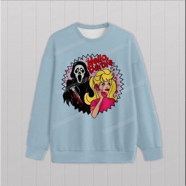 Hello Barbie Unisex Sweatshirt-XS to 6XL-Various Colours