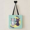 Luna and Artemis Shopping Tote Bag-Various Colours