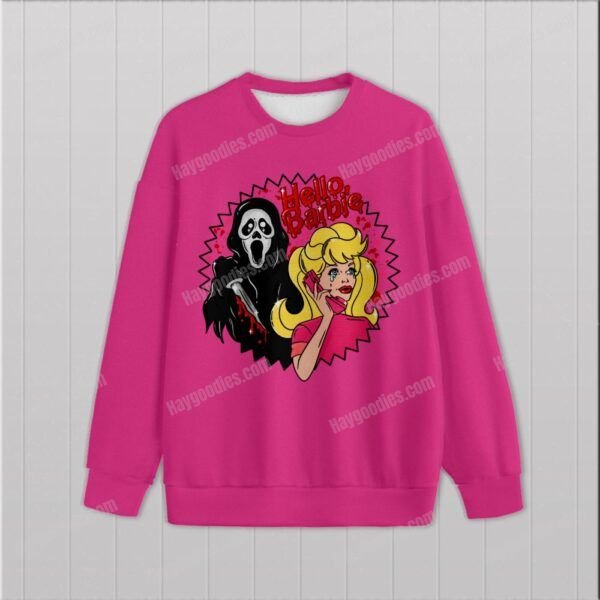 Hello Barbie Unisex Sweatshirt-XS to 6XL-Various Colours