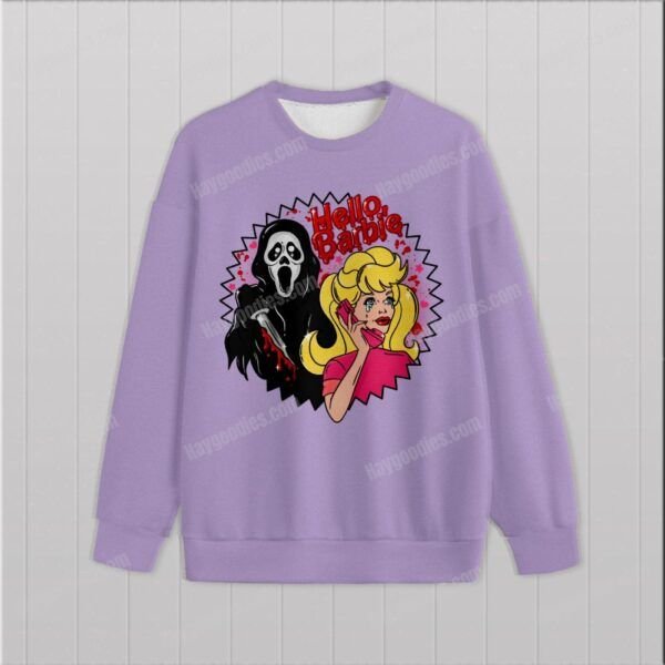 Hello Barbie Unisex Sweatshirt-XS to 6XL-Various Colours