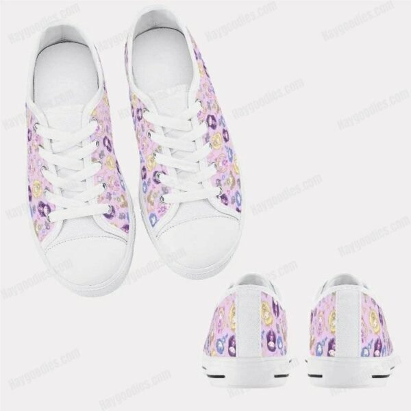 Sailor Moon and Scouts Kids Low Top Canvas Shoes Sailor Moon and Scouts Kids Low Top Canvas Shoes