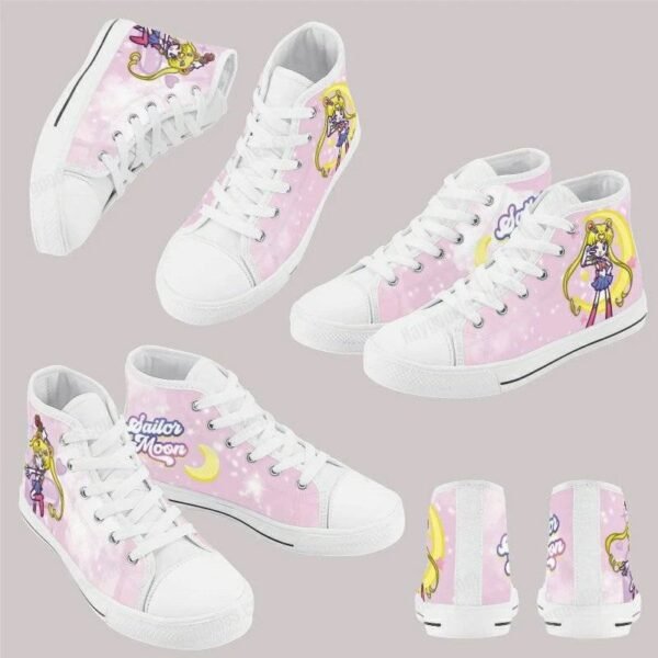 Sailor Moon Kids High Top Canvas Shoes