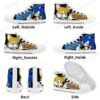 Sonic and Tails Kids High Top Canvas Shoes