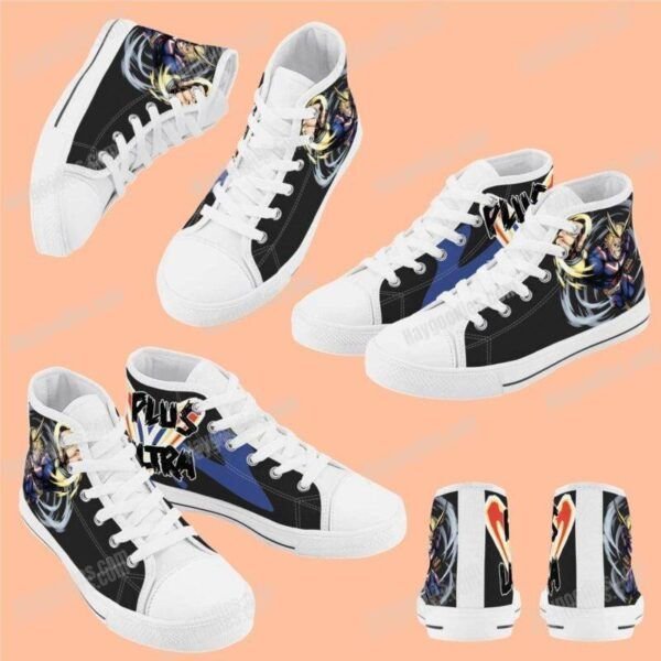 All Might Kids High Top Canvas Shoes