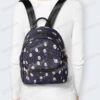No Face PU Leather Backpack – Durable Stylish Everyday Bag