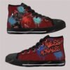 Miles Morales Kids High Top Canvas Shoes-Red Miles Morales Kids High Top Canvas Shoes-Red