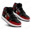 Shadow-Kid Sneaker Boots 2-blk Shadow the Hedgehog Custom Made Kids Unisex Sneaker Boots