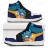 Sonic-Kid Sneaker Boots 1-blk Sonic the Hedgehog - Custom Made Kids Unisex Sneakers
