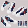 Miles Morales Kids High Top Canvas Shoes-Navy Miles Morales Kids High Top Canvas Shoes-Navy