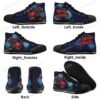 Miles Morales Kids High Top Canvas Shoes-Navy Miles Morales Kids High Top Canvas Shoes-Navy