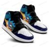 sonic-Kid Sneaker Boots 2-blk Sonic the Hedgehog - Custom Made Kids Unisex Sneakers