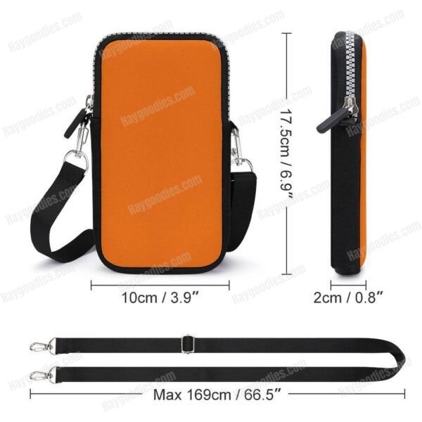 Custom Mobile Phone Bag | Personalized Crossbody Phone Case | Design Your Own