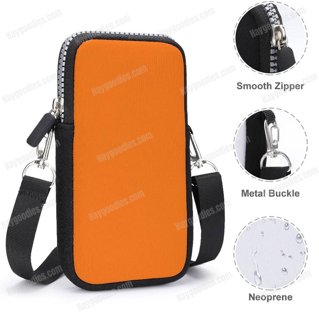 Custom Mobile Phone Bag | Personalized Crossbody Phone Case | Design Your Own