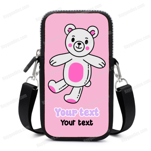 Custom Mobile Phone Bag | Personalized Crossbody Phone Case | Design Your Own