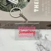 1 Custom Acrylic Rectangle Keychain | Personalised Keyring