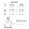 hoodiesizechart Customisable Cotton Hoodie – Front & Back Print Options | Sizes S–5XL | Multiple Colours | Free Shipping