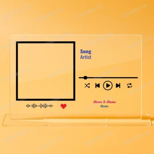 acrylicstand-music Custom Acrylic Plaque | Personalized Musical Display 12x18cm | Design Your Own