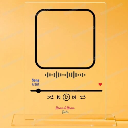 acrylicstand-vertical Custom Acrylic Plaque | Personalized Photo Display 12x18cm | Design Your Own-Musical Frame