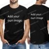 Custom Anime T-Shirt S to 6XL | Choose Your Design | 100% Cotton | Personalize Your Black Tee