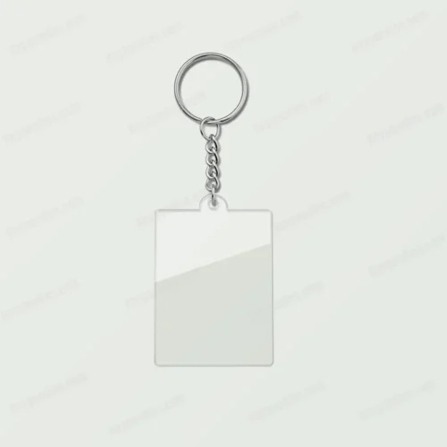 keychain1 Custom Acrylic Rectangle Keychain | Personalised Keyring