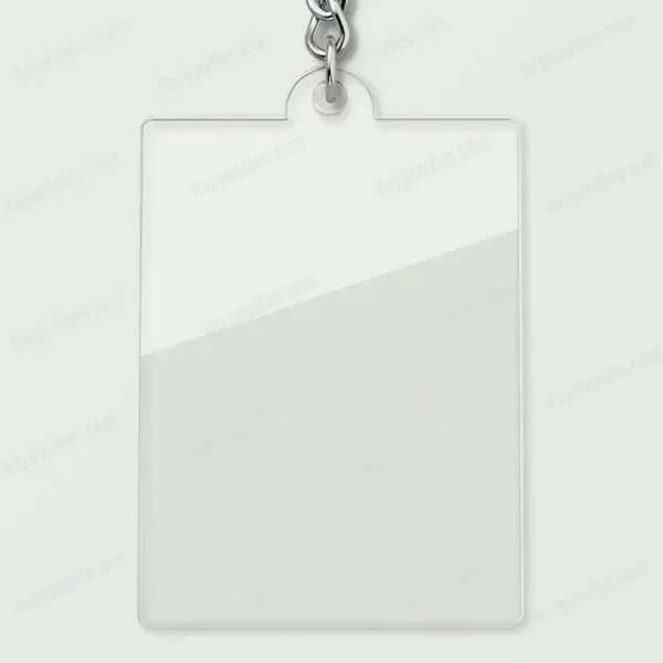keychain1b2 Custom Acrylic Rectangle Keychain | Personalised Keyring