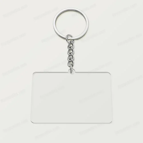 keychain2 Custom Acrylic Rectangle Keychain | Personalised Keyring