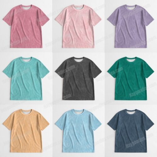 mineralwashtee3 Customize Mineral Wash Style Unisex T-Shirt | Personalized Jersey Blend | Design Your Own | XS-7XL