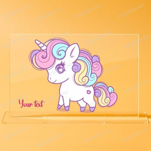 Custom Acrylic Plaque | Personalized Photo Display 12x18cm | Design Your Own