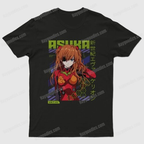 t shirt asuka langley