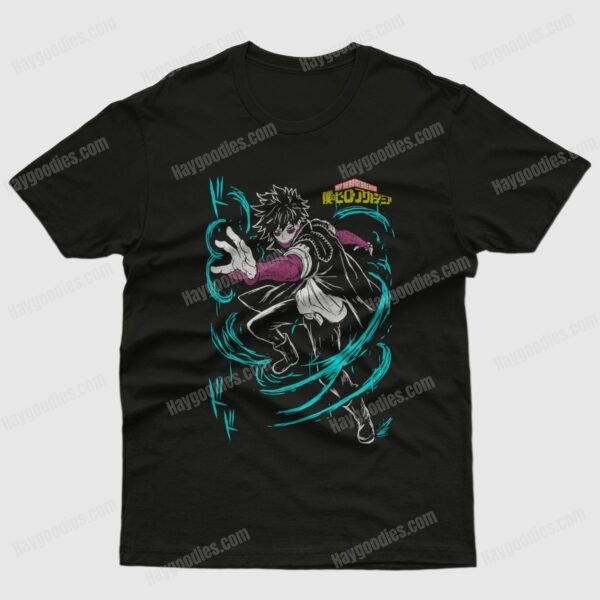 My Hero Academia/Boku No Hero Academia Unisex Black T-Shirts-Kids and Adult Sizes to 5XL-Various Designs