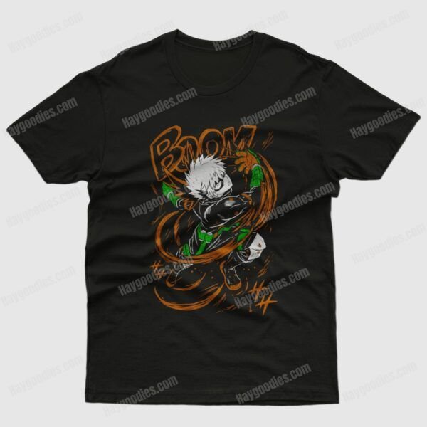 My Hero Academia/Boku No Hero Academia Unisex Black T-Shirts-Kids and Adult Sizes to 5XL-Various Designs