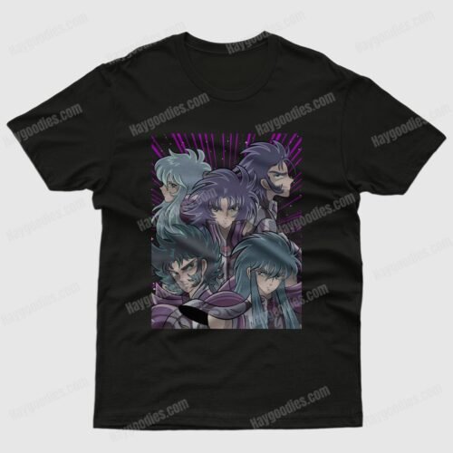 t-shirt-saintseiya Saint Seiya Anime Unisex T-Shirt | UK Sizes S to 5XL