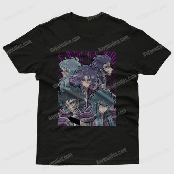t-shirt-saintseiya Saint Seiya Anime Unisex T-Shirt | UK Sizes S to 5XL