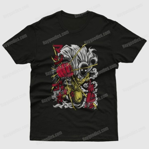 t-shirt-saitama One Punch Man Anime Unisex T-Shirt | UK Sizes S to 5XL