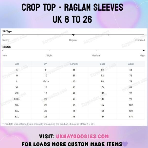 Bimbo Hot Pink and White Crop Top – UK 8-26