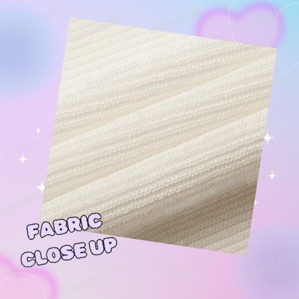 knittexture Kuromi Purple Chunky Needle Knit Sweater Vest | Unisex Size S to 6XL