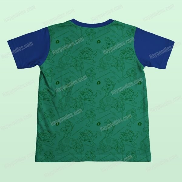 Kids Tshirt tmnt bk Teenage Mutant Ninja Turtles Pattern Kids Unisex T-Shirt (Copy)